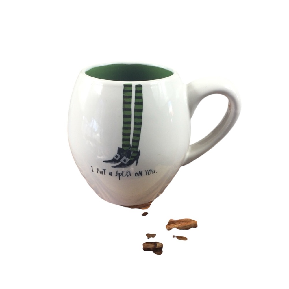 Rae Dunn White Artisan Mug, I put a spell on you